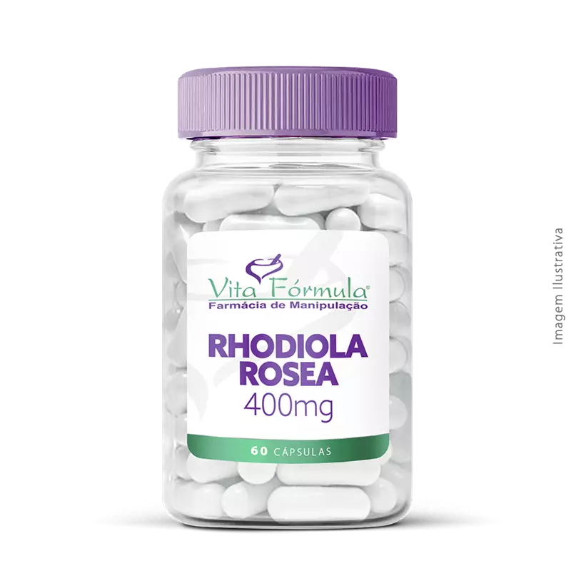 Rhodiola Rosea 400mg 60 Cápsulas