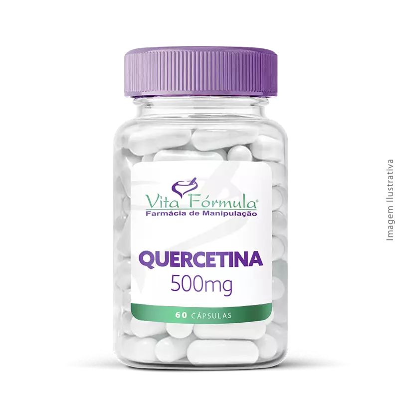 Quercetina 500mg 60 Cápsulas