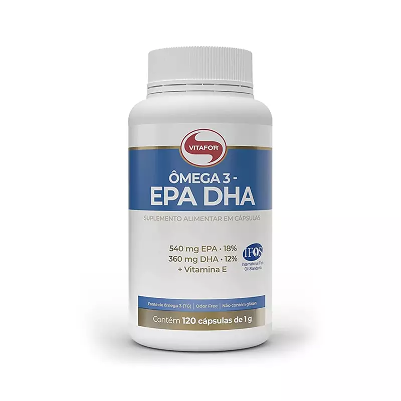 Ômega 3 EPA DHA Vitafor 120 Cápsulas