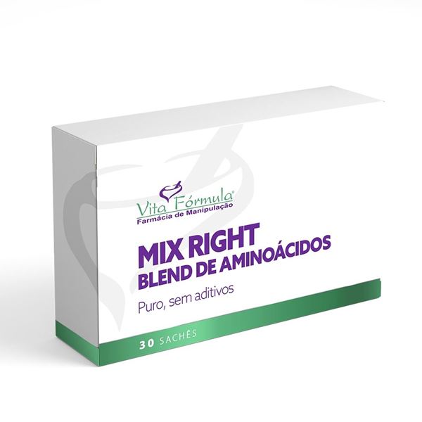 Mix Right  Blend de Aminoácidos 30 Sachês