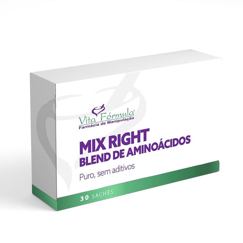 Mix Right  Blend de Aminoácidos 30 Sachês
