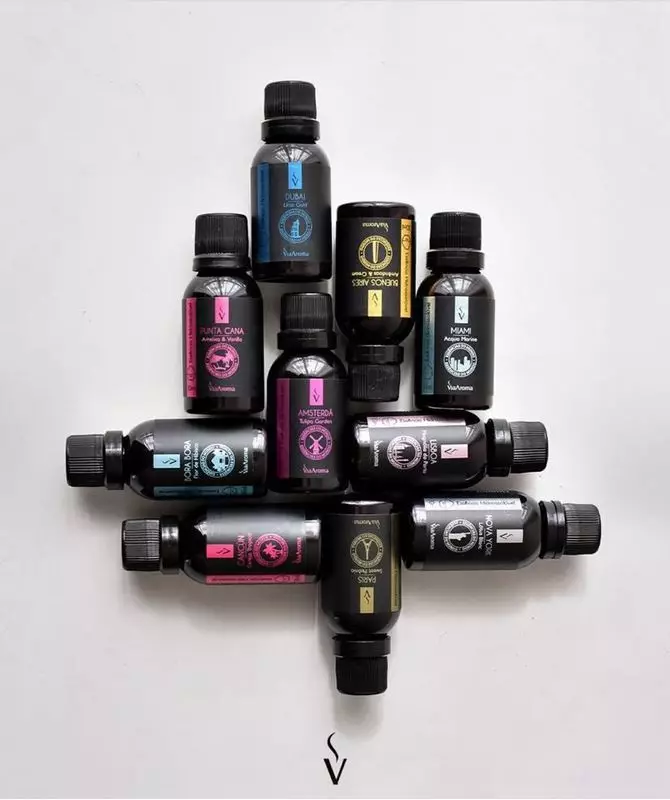 KIT 3 Essências Via Aroma - Linha Mundo 