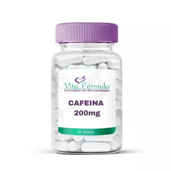 Cafeina 200mg 60 doses
