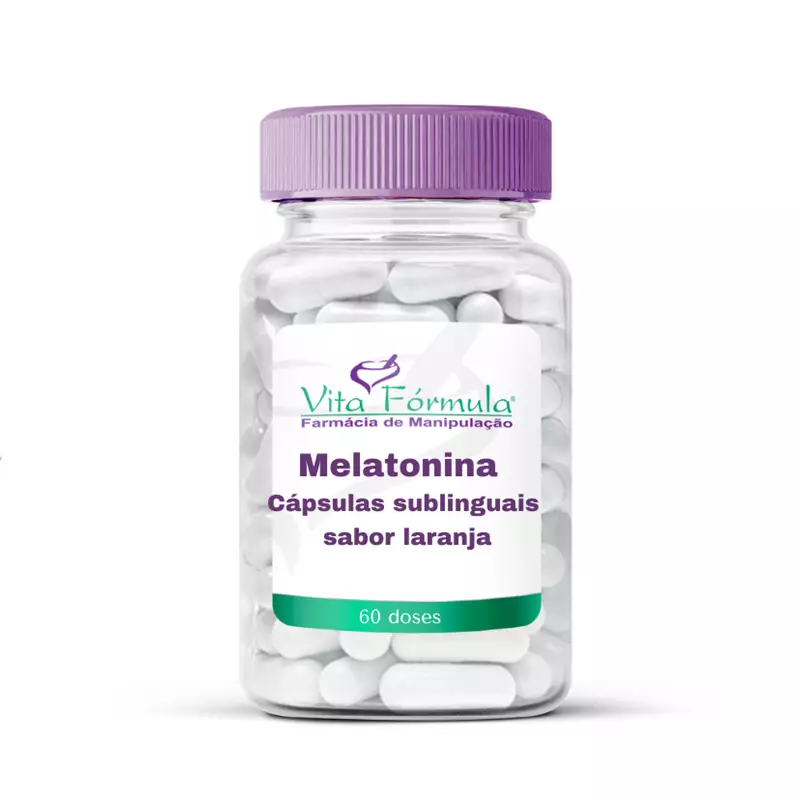 Melatonina Sublingual - Melotime -  - 60 capsulas