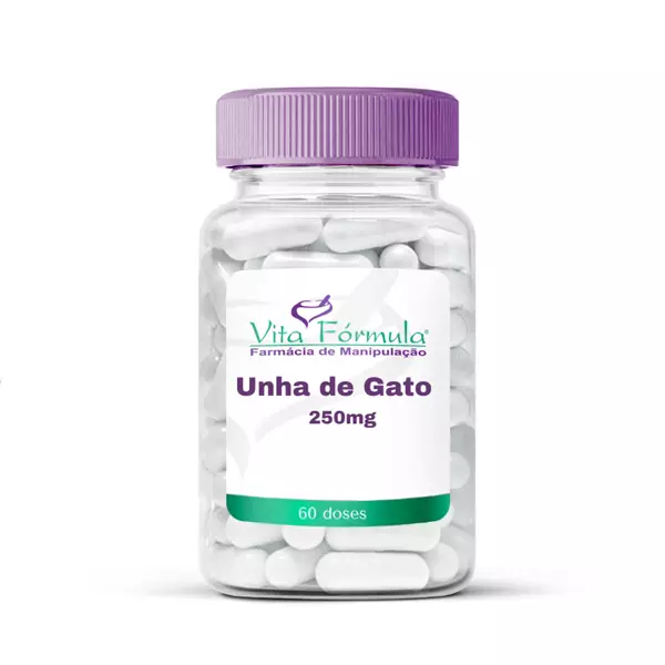 Unha de Gato 250mg 60 doses
