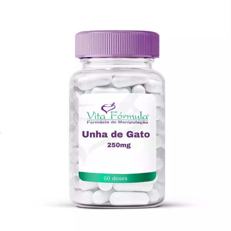 Unha de Gato 250mg 60 doses