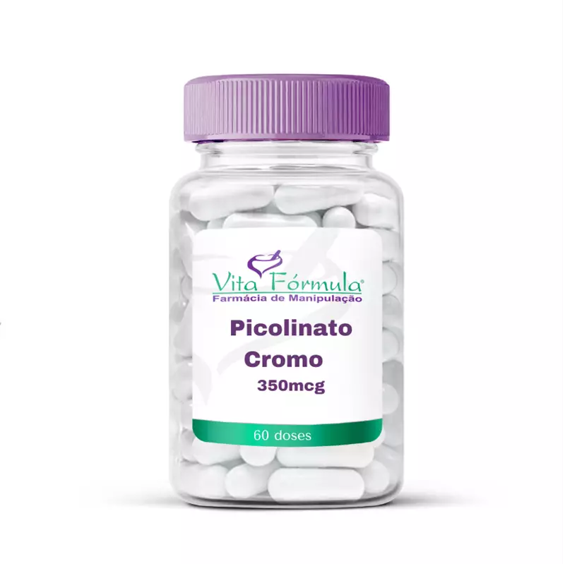 Picolinato Cromo 350mcg 60 doses