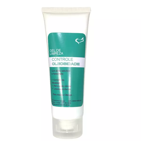 Gel de limpeza - Controle da oleosidade
