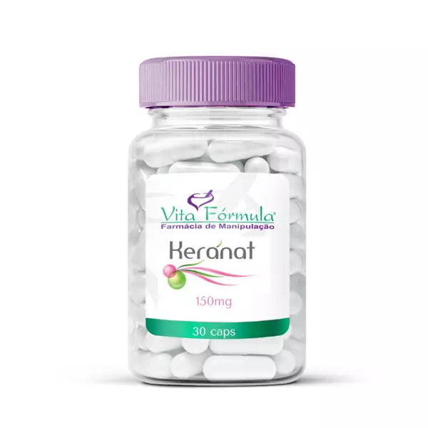 Keranat 150mg com 30 capsulas
