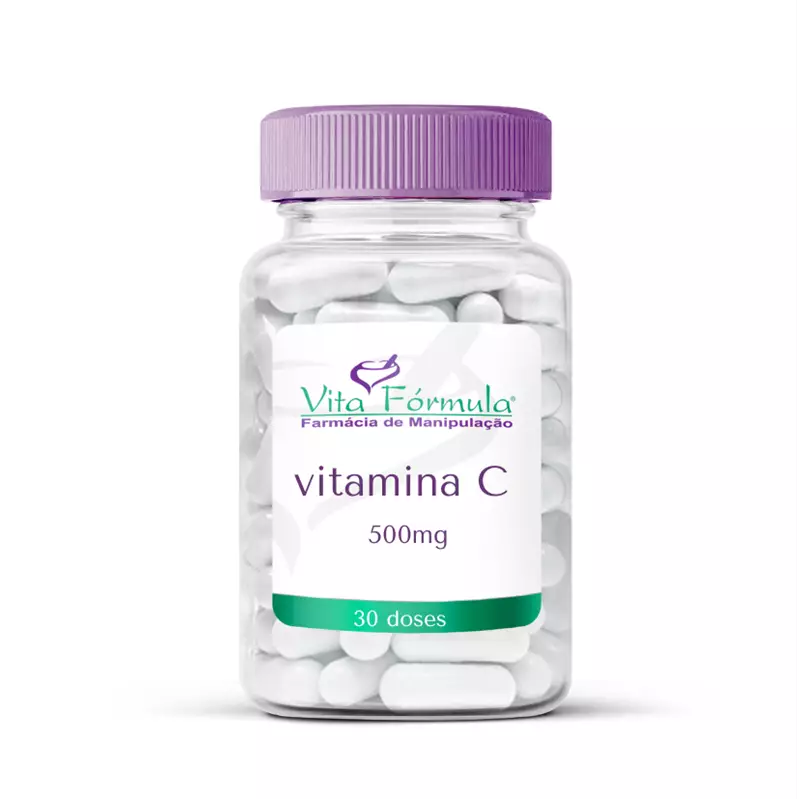 Vitamina C 500mg com 30 caps
