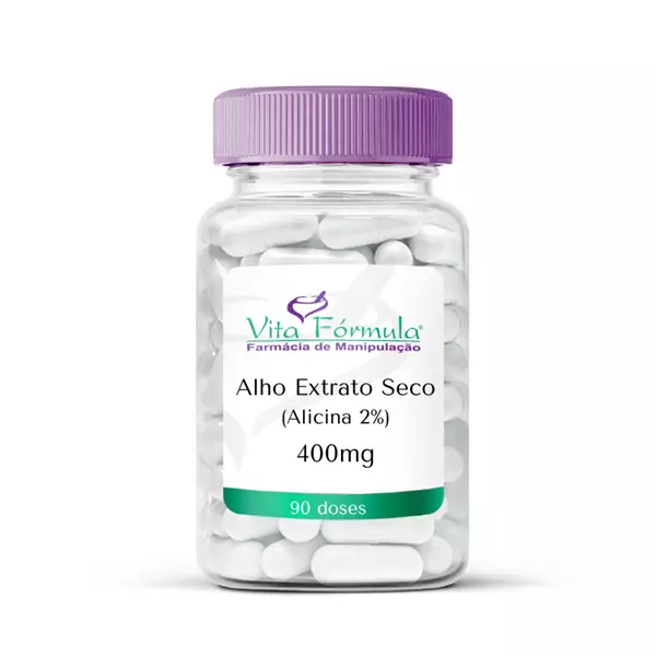 Alho Extrato Seco 400mg 90 caps