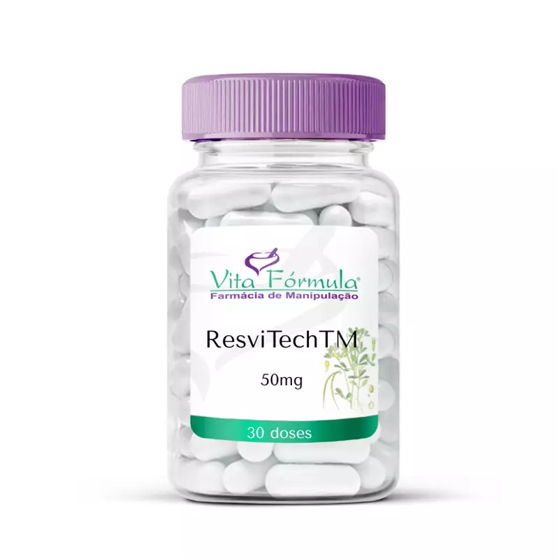 Resvitech 50mg - Inovação em Resveratrol  