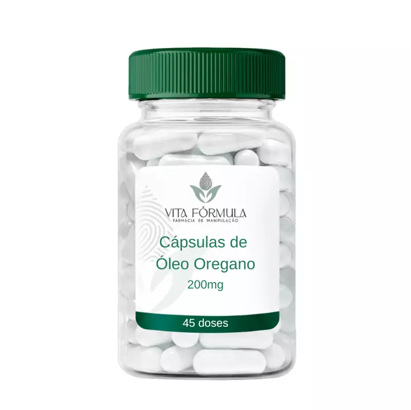 Óleo Orégano 200mg  45 doses