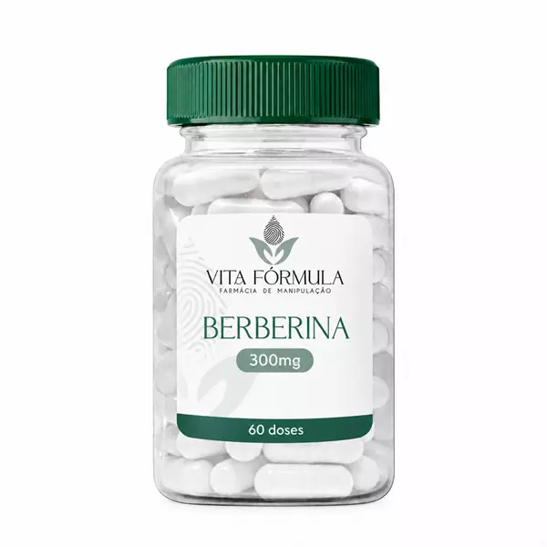 Berberina 300mg 60 cápsulas