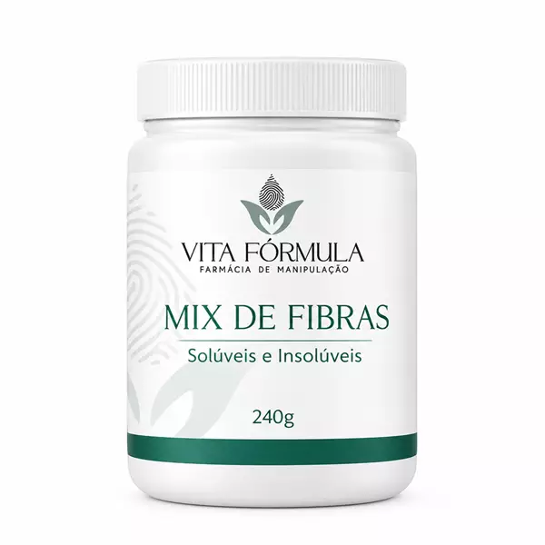Mix de Fibras solúveis e Insolúveis 240g