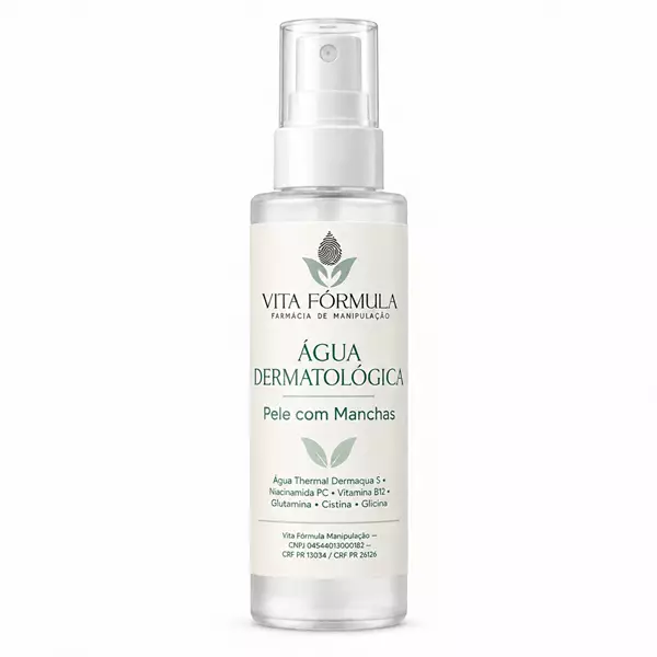 Agua dermatologica Pele com Manchas