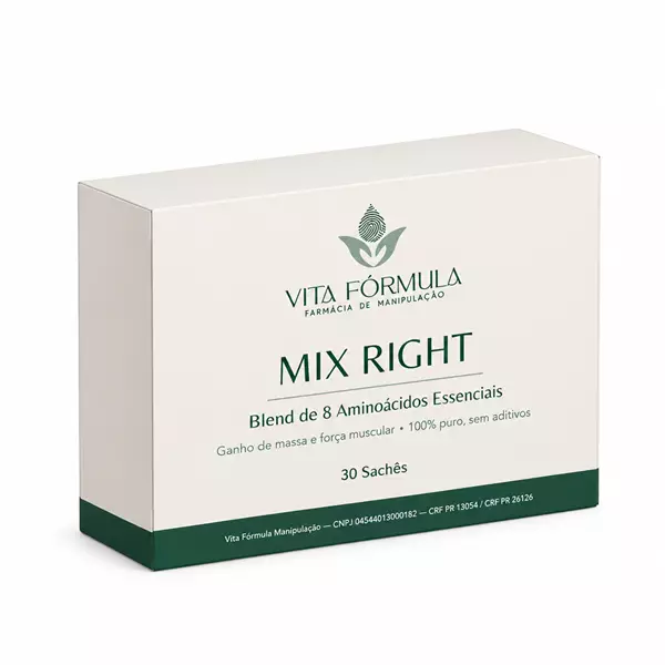 Mix Right � Blend de Aminoácidos 30 Sachês